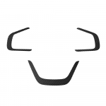 Car Styling For Chery TIGGO 7 pro  2022 Steering Wheel Car Stickers Accessories Interior Decoration Automobiles Parts carbon texture black