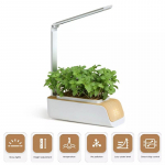 H&uuml;dropoonilise kasvatuss&uuml;steemi istutuskomplekt, reguleeritav LED-kasvuvalgusti Intelligentne aia&uuml;rdi kodu US Plug