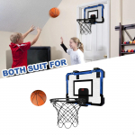 Basketball Hoop System Door Hoops over The Mini for Indoor punane