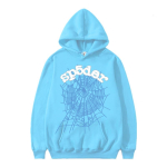 Unisex Hip Hop Huppar kirjadega 555555 - Trendikas kevad/s&uuml;gisjakk XXL taevasinine v&auml;rv