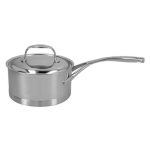 DEMEYERE - Atlantis 7 - Casserole avec Couvercle - 16 cm, Capacit&eacute;: 1,50 l, Inox 18/10, Argent