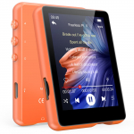 MECHEN MP3 Bluetooth Digitaalne Heli Mini Muusikapleier 32GB Laiendatav HIFI FM ja Fotode Vaatamisega TELEC Lihtne Jaapani Kasutusjuhend Oranž oranž