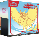 POKEMON SCARLET JA PARADOX ELITE TRAINER BOX Roaring Moon TCG VIOLET RIFT -