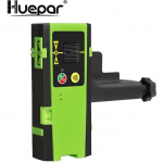 D&eacute;tecteur Laser - Huepar - LR-6RG - R&eacute;cepteur Num&eacute;rique - Laser Vert et Rouge - Port&eacute;e 60m punane