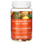 California Gold Nutrition, Luteiini ja Zeaksantiini Kummikommid, Troopilised, 90 Veganstlikku Kummikommi