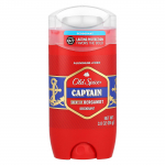 Old Spice, Deodorant, Kapten, Julgus ja Bergamot, 3 untsi (85 g)