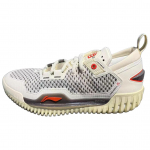 Li Ning BadFive 3 Low Fabric Abrasion Resistant Cushioning Low top Basketball Shoes Men's White ABFU005-78 41