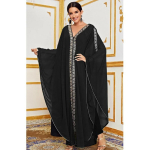 Maroko Kaftan Dubai Kapuutsiga Maksipikk Kleit Bat Varrukas Farasha Kaftan Muslimi Naistele Aafrika Avatud Kimono Boubou &Otilde;htukleidid One Size white