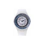 SWATCH Unisex 47mm Valge k&auml;ekell SULW100D SULW100D White Dial
