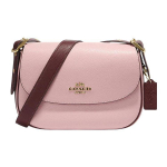 Coach Macie 23 Klapiga Sulgemine Kiveeritud Nahast Sadulakott Naiste &Otilde;lakott Roosa CF383-IMV2G Basic Set (Bag+Dust Bag)