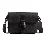 Coach League 19 Eemaldatava &Otilde;larihmaga Kiirpandlaga Signature Kattega L&otilde;uendist ja Peenest Vasikanahast Crossbody Kott V&auml;ike CY990-OY2 Basic Set (Bag+Dust Bag)