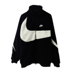 Nike Big Swoosh Kahepoolne Boa Jakk BQ6546-011 M white