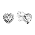 Pandora S&auml;risev Elegantne S&uuml;da 925 H&otilde;bedast K&otilde;rvar&otilde;ngad Naiste k&otilde;rvar&otilde;ngad 298427C01 Box