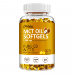 MCT &Otilde;li Kapslid 3000mg - C8 C10 Kaalulangus, Energia, Aju Tervis, P&otilde;letik 120