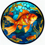 4 tk 5D DIY T&auml;isringikujuline Puurimine Teemantmaalimine Klaasist Kiil Koi Komplekt 30x30cm China Mainland