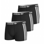 adidas Originals Comfort Flex Puuvillane Bokser 3-pakk Must 4AR002-000 L