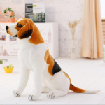 Elutruu pl&uuml;&uuml;slelu Suur beegli koeram&auml;nguasi T&auml;idisloomad Koerast pl&uuml;&uuml;sist m&auml;nguasjad Kingitus suurep&auml;rane igap&auml;evaseks kasutamiseks t&auml;iuslik kingituseks 50cm