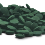 100/500 tk Spirulina tabletid Rikastamine Lemmikloomatoid lemmik kala kristallpunane kreveti lemmikloomatoit 50pcs roheline