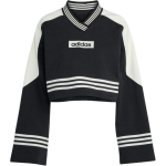 Adidas Originals triibuline l&uuml;hike lai dressipluus naistele Must JW7273 L
