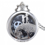 Anime The Nightmare Before Christmas Perifeeria Vintage Kvarts Taskukell Retro Keti Ripatsiga Kell Laste S&uuml;nnip&auml;evakingituste jaoks