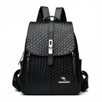 Luksuslikud naiste nahast seljakotid t&uuml;drukutele Sac A Dos Casual Daypack Must Vintage seljakott t&uuml;drukute koolikotid Mochila seljakott