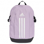 Adidas Power Pol&uuml;ester Seljakott Unisex Ploomiroosa ja Valge JX8744