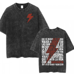 Dani Martin Ptos Anos Graafiline Vintage Pesu T-s&auml;rk Mehed Naised YK Trend T-s&auml;rk Mees Hip Hop &Uuml;le suurusega T-s&auml;rgid Unisex Streetwear S