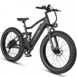 Elektriline jalgratas Maxturn Mx1 250W mootor Kahekordsed ketaspidurid Maksimaalne kiirus 25 km/h 26 paksude rehvidega T&auml;ielikult amorditud t&auml;iskasvanute elektriline jalgratas 48V 13Ah Maksimaalne koormus 150 kg
