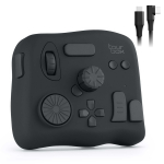 TourBox NEO Ametlik Pood Pro Seade Klaviatuur Piltide ja Videote jaoks ning Kohandatav Puutetundlik &Uuml;hildub Clip Studio DaVinci-ga Sobib Pliiatsiekraanile must