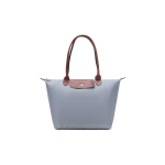 Longchamp Le Pliage 31 Kangast Pikkade K&auml;epidemetega Kokkupandav T&otilde;mblukuga Kotikott Naiste kotid Hall 1899089P51 Gray gray