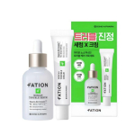 FATION Nosca9 Probleemidele Suunatud Hoolduskomplekt - Rahustav Seerum 20ml + Niisutav Kreem 20ml Intensiivne Naha Rahustav Komplekt white