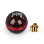 UNIVERSAALNE Mugen s&uuml;sinikkiust 5-k&auml;iguline 6-k&auml;iguline k&auml;igukangi nupp K&auml;igukangi vahetaja CivicType R Integra Prelude jaoks 5 Speed red circle black