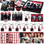 Kpop BTS Arirang Maailmatuuri Kaupade Kingikarp Komplekt Akr&uuml;&uuml;lstendi, Lomo-kaartide, Liikmete V&otilde;tmehoidjate, Postkaartide, N&otilde;ela Komplektiga ARMY F&auml;nnide Kogumiseks Kingitus