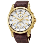 Meeste kell - SEIKO - SNAF22P1 - Kronograaf - Safiirklaas - Veekindel 100 m beige