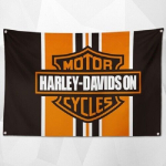 Vaip Lipu B&auml;nner Harley-Davidson Garaažiruum 150X200CM