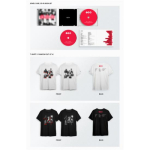 BTS 'ARIRANG' T-s&auml;rk CD karbi komplekt Ametlik piiratud v&auml;ljaande kaup white