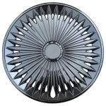 Universaalne roostevabast terasest rattakatte kate Baoya ja teistele mudelitele 12-inch Phantom Style All Black (Four)