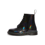 dr. Martens 1460 Must Vikerkaarev&auml;rviliste Paeltega Pahkluusaapad Must 24667001 37 black
