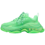 Balenciaga Triple S Pealmine t&auml;istera veisenahast V&otilde;rk Madalad paksude talladega tossud Meeste Roheline 541624W2CF13801 45
