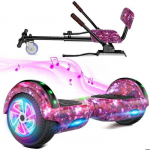 Hoverkart Violetne, Hoverboard 6.5 Bluetooth Lastele, A02C T&otilde;ukeratas LED - Reguleeritav Karting