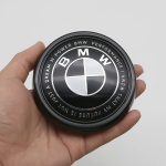 1 tk 3D ABS Kroom Must Tagumine Pagasiruumi Embleem Alusega BMW Sinivalgele Logole X5 E70 F15 X4 F26 X6 E71 F16 X3 F25 wsgp07 X5 X6-F16 F15 black