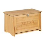 Praktiline puidust viimistlusega leivakast t&ouml;&ouml;lauale, m&otilde;&otilde;tmetega 35 x 21 x 19,5 cm 1 beige