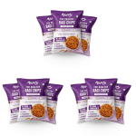 Troovy tervislikud masala ragi kr&otilde;psud | Maitsvad ja k&otilde;rge valgusisaldusega sn&auml;kid | 30% valguvajadusest | Ei sisalda palmi&otilde;li, kolesterooli ega transrasvu | 70g (Pakis 9 tk) gray