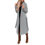 Naiste pikk trench-mantel mitmes v&auml;rvivalikus, elegantne &uuml;leriie s&uuml;giseks ja talveks S beige