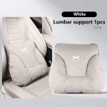 Sobib XPENG G6 P7 G9 MONA M03 G3 P5 2025 Autole Peatugi Kaela Tugi Istme Nimmepadi Kaelapadi Auto siseaksessuaarid Waist White 1pcs