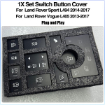 Maastikurežiimi l&uuml;litusnupp Land Rover Vogue/Sport L405 2013-2017 jaoks Switch Button Cover gray