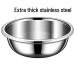 &Uuml;limalt paks 304 roostevabast terasest valamu k&ouml;&ouml;giviljade, n&auml;o ja pesu jaoks Extra Thick Multi-Purpose 1-Piece