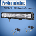 540 W LED t&ouml;&ouml;riba tuled valgusriba LED valgusriba LED kohtvalgustid ja prožektorid veoautode tarvikud 1x540w