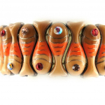 Les Tr&eacute;sors De Lily [E0432] &ndash; oranž  Thalassa  disainerk&auml;ev&otilde;ru oranž