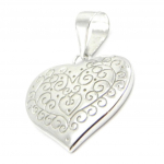 Les Tr&eacute;sors De Lily [I4033] - Pendentif Argent 'Love' h&otilde;be